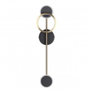 ODEON LIGHT 4321/16WL MIDCENT ODL22 215 металл/черн с бронзой Бра IP20 LED 16W 555lm 3000K DENZEL