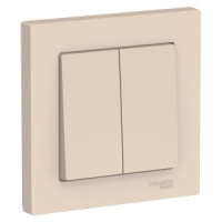 Systeme Electric AtlasDesign выкл. СУ 2 кл. беж. (пл.осн.) ATN000252 (15!)