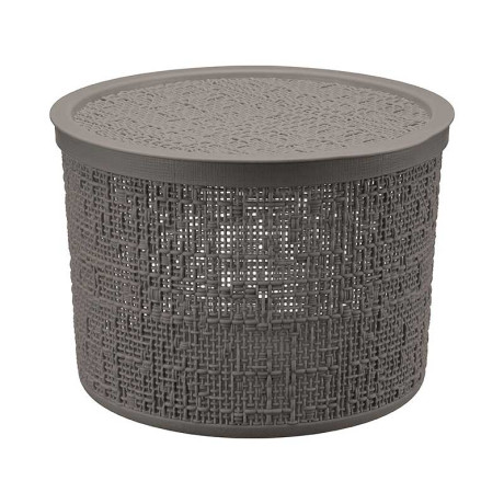 Коробка БЯЗЬ с крышкой D22 4,5л Французский Серый М2329