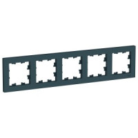 Systeme Electric AtlasDesign рамка СУ 5 мест. изумруд ATN000805 (5!)