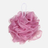 ЮL Мочалка шар роза с подвесом, полиэтилен, 40гр, 5-6 цветов, МС24-03