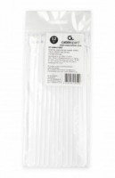 Хомуты-липучки на основе ленты для комп. кабелей Velcro VT-200x11WT  200x11мм, белые (12 шт.), 19745