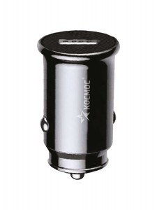 Авто зарядник/блок пит. (прикур.) КОСМОС KCCH18WUSB USB QC3.0 12V-5V 18Вт 3.1A б/з QC3.0