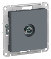 Systeme Electric AtlasDesign мех. конн. TV антен СУ 1 мест. грифель(пл.осн RG6, 0,7dB)ATN000793(10!)