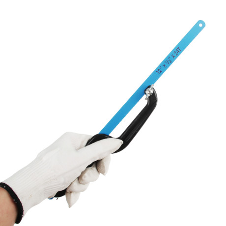 РОКОТ Ножовка по металлу малая (набор 2 предмета, держатель 200мм, полотно 310х11мм)