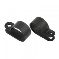 REXANT скоба под винт нейлон 6.6 20 мм, черная (упак. 50 шт.) (10!) 07-4420-1