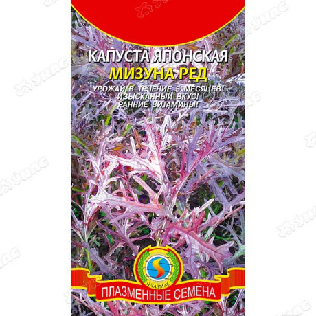 Капуста японская Мизуна Ред Плазма Цх10