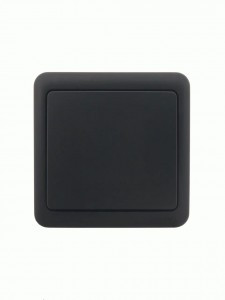 Lezard VIOLA выкл. ОУ 1 кл. черн.(корп. ABS) 751-4200-100