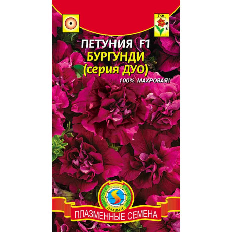 Петуния Дуо Бургунди Плазма Ц