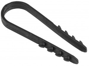 IEK дюбель-хомут d=11-18мм (круглый, длина 54мм) нейлон черный (в уп. 100шт) UHH36-11-18-100