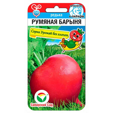 Редька Румяная барыня СибСад Ц
