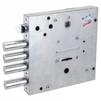 Рязань Замок врезной тяжелый ЗВ 9-8МК4/15  ЛП8 универсал. &quot;BORDER&quot; б/о, скруг. планка 77743 (6)