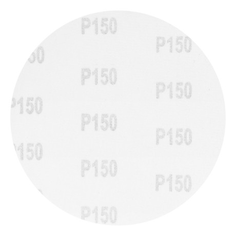 Круг абразивный на ворсовой подложке под "липучку", P 150, 150 мм, 5 шт Matrix