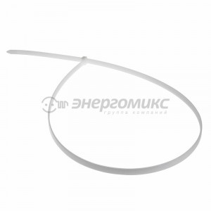 REXANT хомут нейлоновый 600x7,6 мм 100 шт. белый , 07-0600-9