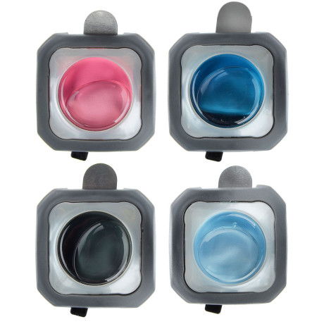 NEW GALAXY Ароматизатор на дефлектор Ventrfresh, 4 мл, бабл гам, свежесть океана, нов.маш., черн.лед