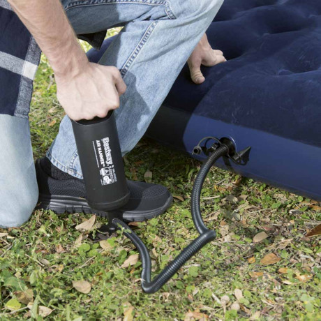 BESTWAY Матрас надувной FLOCKED AIR, 191х137х22см, до 300кг, 67002