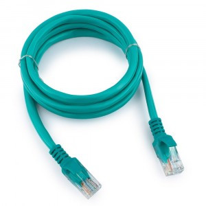 Cablexpert патч-корд UTP cat5e, 1м, литой, многожильный (зеленый)
