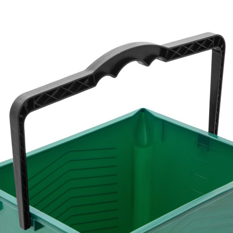 Ведро малярное прямоугольное, 8 л, вторичный полипропилен, Сибртех