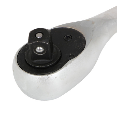 ЕРМАК Трещоточный ключ с изогнутой рукояткой 1/2