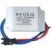 Ecola GX53 H4 LD Power запас.блок питания подсветки светил. GX53 H4 серии LD 24V 5W PS5350EFB (10!)