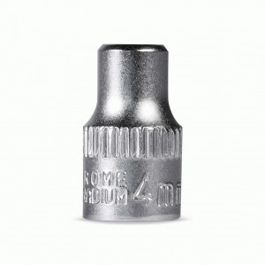 Smartbuy Головка торцовая 4мм, шестигран., 1/4", CR-V, SBT-SW-4-14p1