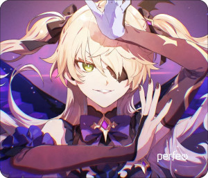 Perfeo Коврик для комп. мыши "Anime", Рис.14 (240x200x2 мм), ткань+резин.основание PF_D0647