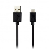 Дата кабель Smartbuy MicroUSB длина 15 см черн 3А iK-020/100