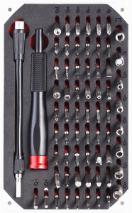 Smartbuy Отвертка с набором бит 66шт, ст.CR-V, 64 биты, отв.,магнит. кейс SBT-SCBS-66P2