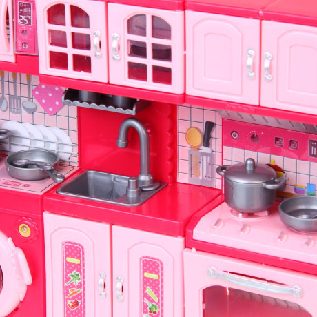 ИГРОЛЕНД Мебель для кукол, кухня с акс., ABS, PP, 11,1х5,3х23,6 см, 4 вида