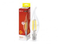ASD/InHome лампа св/д Deco Свеча на ветру C37 E14 9W(810lm) 3000К 3К 125x35 филам(нитевид) прозр6220