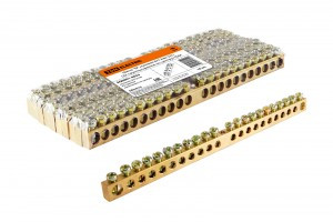 TDM шина нул. 8х12мм 22/1 (22 группы/крепеж по центру) (10!) SQ0801-0055