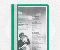 Скоросшиватель-папка A4 зеленый 10шт/уп, цена за уп (!!) Россия 495378