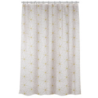 VETTA Шторка для ванной, ПЕВА, 30 г/м2, 180x180 см, Цветы, 606