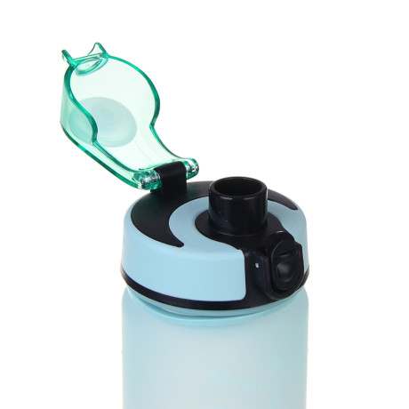 SILAPRO MAX Бутылка спортивная с замком, LOTUS-EGGSHELL BLUE, 550мл, РС