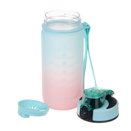 SILAPRO MAX Бутылка спортивная с замком, LOTUS-EGGSHELL BLUE, 550мл, РС