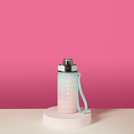 SILAPRO MAX Бутылка спортивная с замком, LOTUS-EGGSHELL BLUE, 550мл, РС