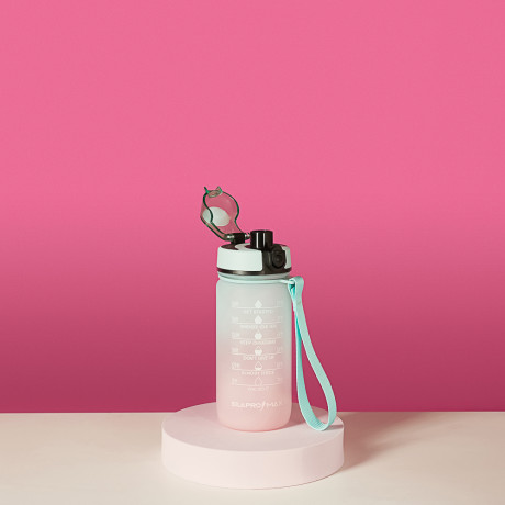 SILAPRO MAX Бутылка спортивная с замком, LOTUS-EGGSHELL BLUE, 550мл, РС