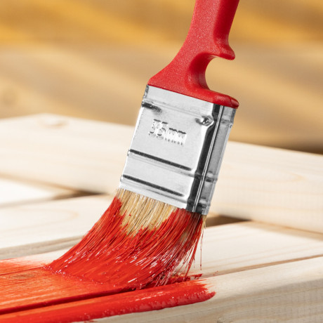 Кисть флейцевая "Эмали" Color Line  35 х 10 мм Matrix