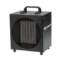 REXANT Тепловая пушка электрическая, 5кВт 153м3/ч квадрат., PTC, металл, черный 60-0009