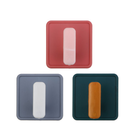 VETTA Крючки самоклеящиеся, круглые, 3шт, 4 дизайна