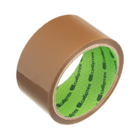 Клейкая лента, 48 мм х 40 м, цвет коричневый Сибртех