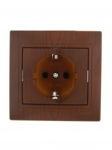 Lezard Мира роз. СУ 1 мест. 16А сосна (земля, керамика, корпус PC) 701-0801-122