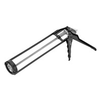 Пистолет для герметика, 310 мл, &quot;скелетный&quot;, усиленный с фиксатором, шестигранный шток 7 мм Sparta