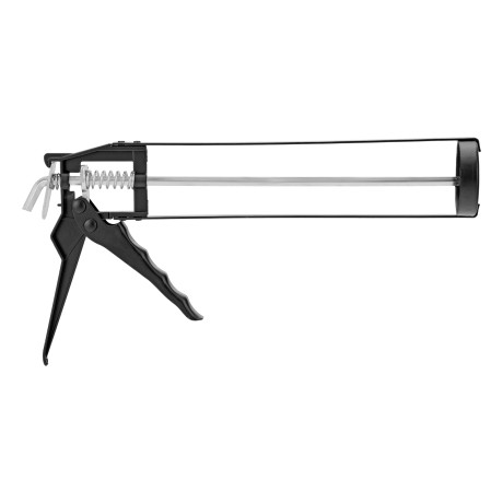 Пистолет для герметика, 310 мл, "скелетный", усиленный с фиксатором, шестигранный шток 7 мм Sparta