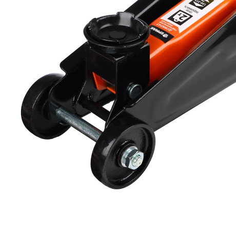 ЕРМАК Домкрат гидравлический подкатной 2 т, высота подъема 125-300мм