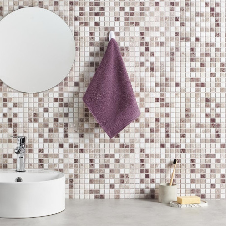 PROVANCE Хейзел Полотенце махровое, 100% хлопок, 30х50см, 400гр/м, сливовый