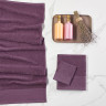 PROVANCE Хейзел Полотенце махровое, 100% хлопок, 30х50см, 400гр/м, сливовый