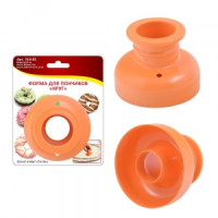 Форма д/пончиков &quot;Круг&quot;, 8,5*6см (кратность 6шт!!!), пластик VL8-81 Мультидом