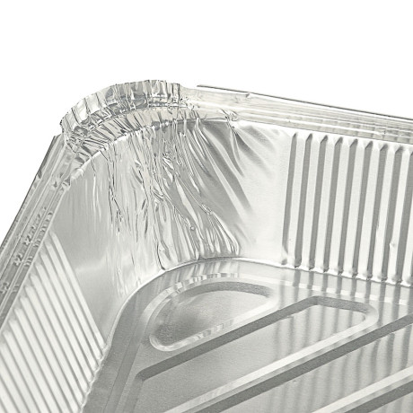 Форма для запекания, алюминиевая фольга, 32,2x25,5x5,1см, дно 27,2x21,2cм, 3180мл, L-край, 99-03