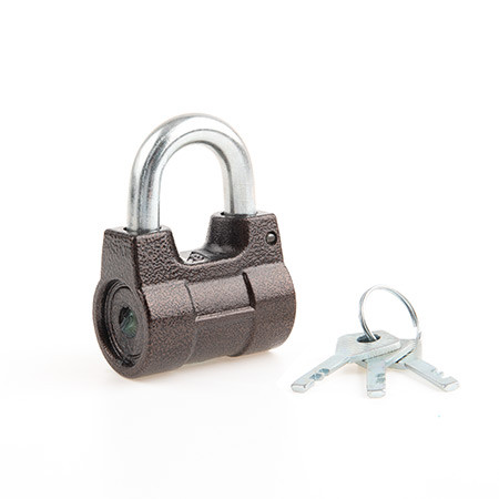 Замок вис ВС2-4 (Короткая! дужка, силуминовый корпус) Зенит  \40